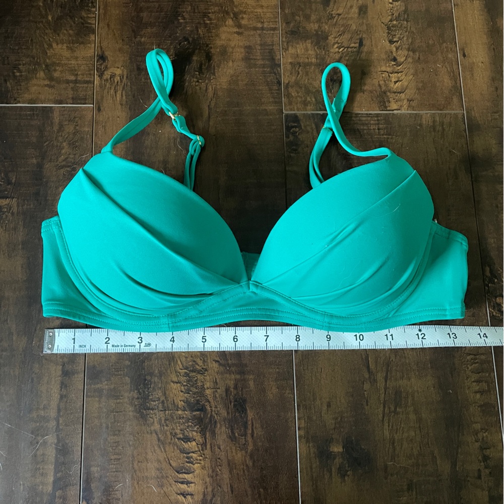 Teal convertible VS swim top